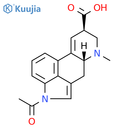 1-Acetyllysergic acid structure