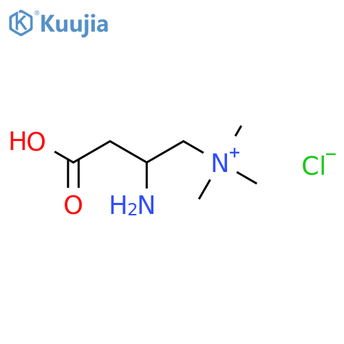 1-Propanaminium, 2-amino-3-carboxy-N,N,N-trimethyl-, chloride structure