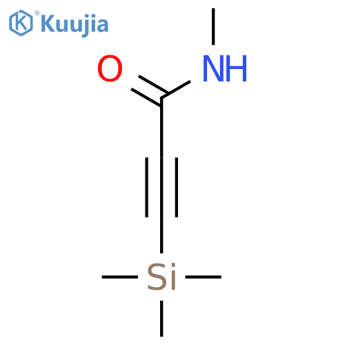N-Methyl-3-(trimethylsilyl)-2-propynamide structure