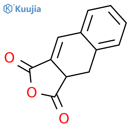 Naphtho[2,3-c]furan-1,3-dione, 3a,4-dihydro- structure
