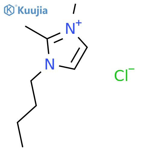 1-Butyl-2,3-dimethylimidazolium chloride structure