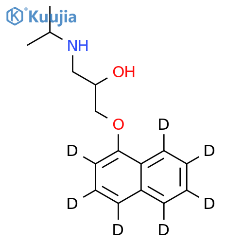 rac-Propranolol-d7 structure