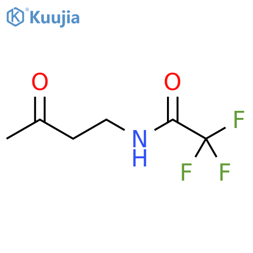 2,2,2-Trifluoro-N-(3-oxo-butyl)-acetamide structure