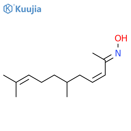 3,9-Undecadien-2-one, 6,10-dimethyl-, oxime, (Z,E)- structure