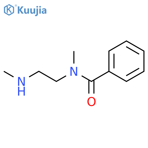 N-Methyl-N-(2-methylamino-ethyl)-benzamide structure