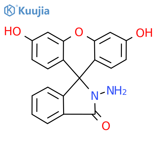 2-Amino-3',6'-dihydroxyspiro[isoindoline-1,9'-xanthen]-3-one structure