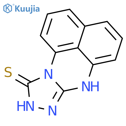 10H-[1,2,4]Triazolo[4,3-a]perimidine-10-thione, 7,9-dihydro- structure