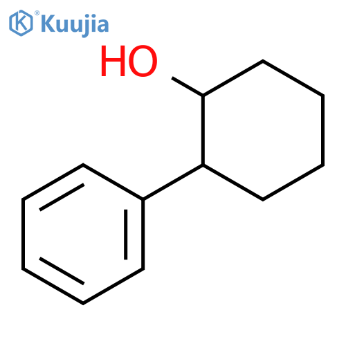 (1R,2S)-(-)-trans-2-Phenyl-1-cyclohexanol structure