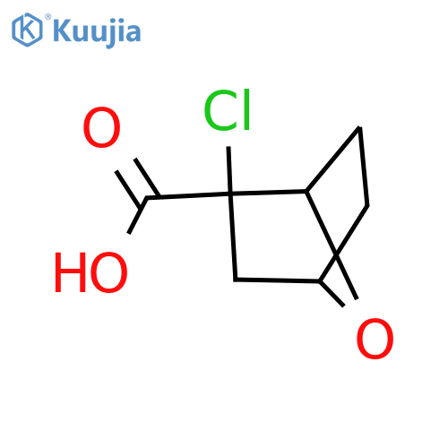 2-chloro-7-oxabicyclo2.2.1heptane-2-carboxylic acid structure