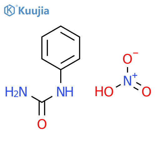 Urea, phenyl-, mononitrate structure