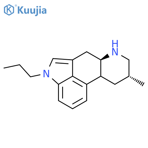 Ergoline,8-methyl-1-propyl-, (8b)- (9CI) structure
