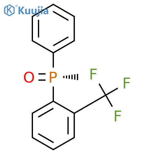 Phosphine oxide, methylphenyl[2-(trifluoromethyl)phenyl]-, (S)- structure