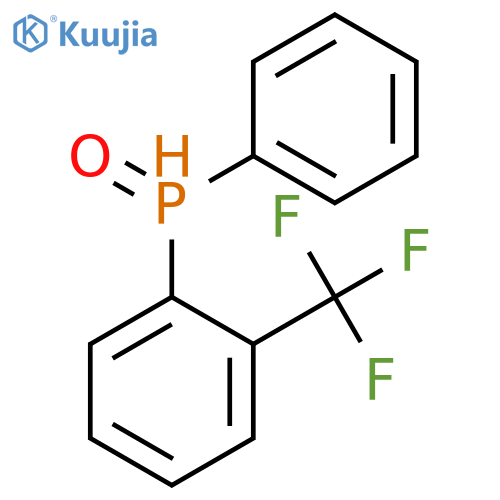 Phosphine oxide, phenyl[2-(trifluoromethyl)phenyl]- structure