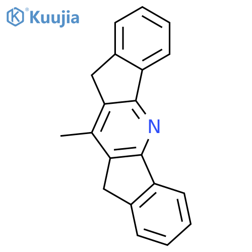 Diindeno[1,2-b:2',1'-e]pyridine, 10,12-dihydro-11-methyl- structure