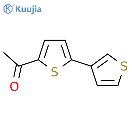 1-(2,3'-bithiophen-5-yl)ethan-1-one structure