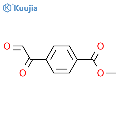 Methyl 4-(2-oxoacetyl)benzoate structure