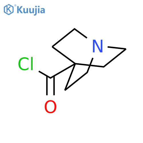 1-Azabicyclo[2.2.2]octane-4-carbonyl chloride structure