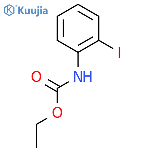 Carbamic acid, (2-iodophenyl)-, ethyl ester structure