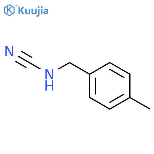 (4-Methylbenzyl)cyanamide structure