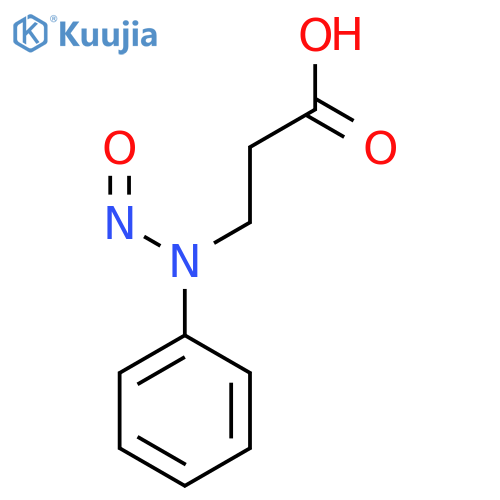 3-nitroso(phenyl)aminopropanoic acid structure