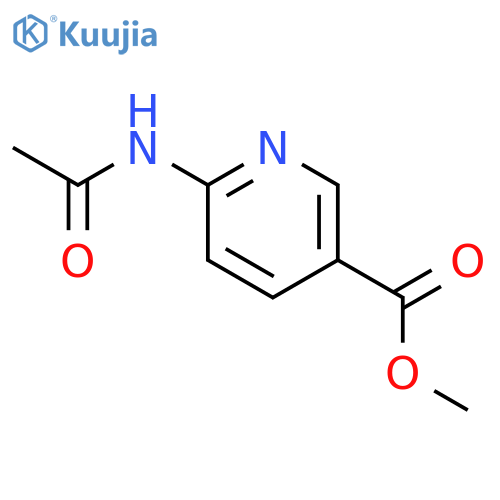 Methyl 6-(acetylamino)nicotinate structure