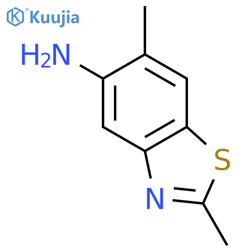 2,6-Dimethylbenzo[d]thiazol-5-amine structure