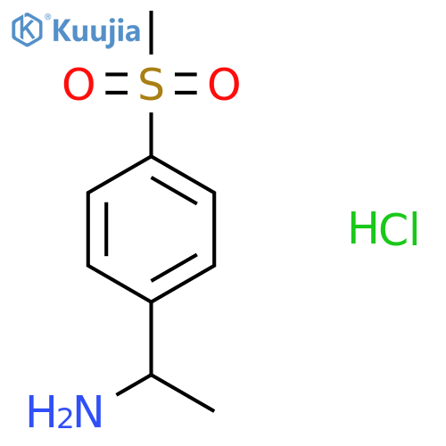 1-4-(Methylsulfonyl)PhenylEthanamine Hydrochloride structure
