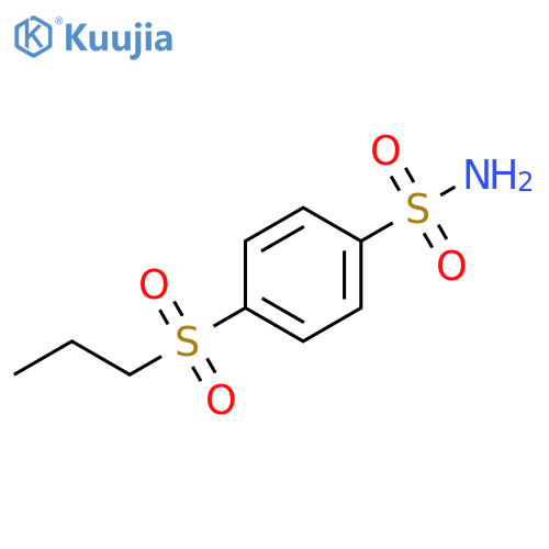 4-(propane-1-sulfonyl)benzene-1-sulfonamide structure