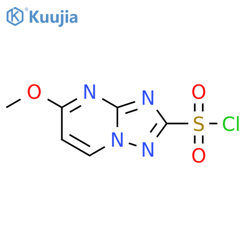 [1,2,4]Triazolo[1,5-a]pyrimidine-2-sulfonyl chloride, 5-methoxy- structure