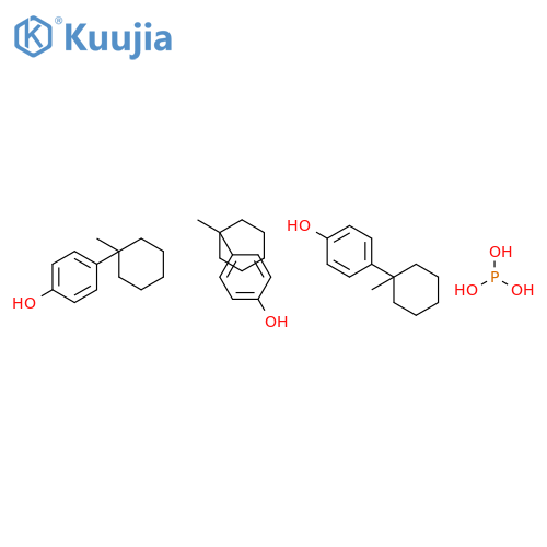 Phenol, 4-(1-methylcyclohexyl)-, phosphite (3:1) structure