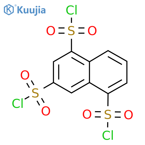 1,3,5-Naphthalenetris(sulfonyl chloride) structure