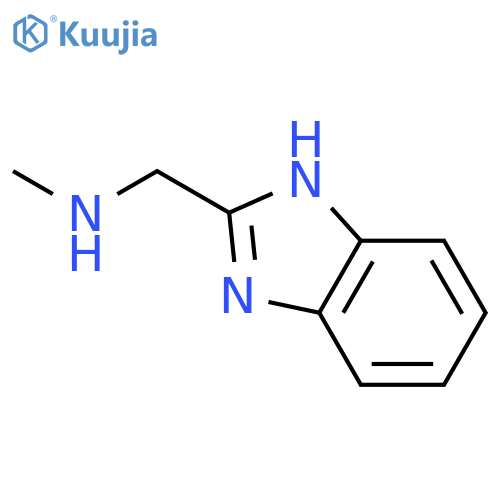 (1H-Benzoimidazol-2-ylmethyl)-methylamine structure