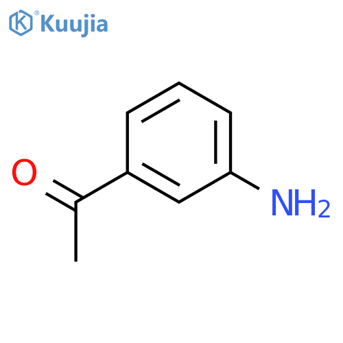 1-(3-aminophenyl)ethan-1-one structure