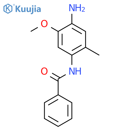 N-(4-Amino-5-methoxy-2-methylphenyl)benzamide structure