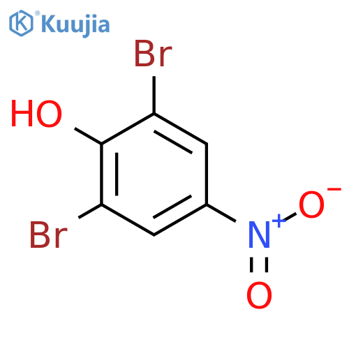 2,6-dibromo-4-nitrophenol structure