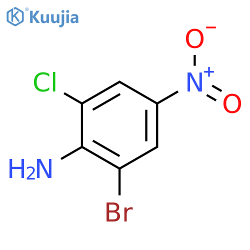 2-Chloro-4-nitro-6-bromoaniline structure