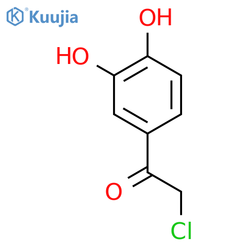 2-Chloro3',4'-Ddihydroxyacetophenone structure