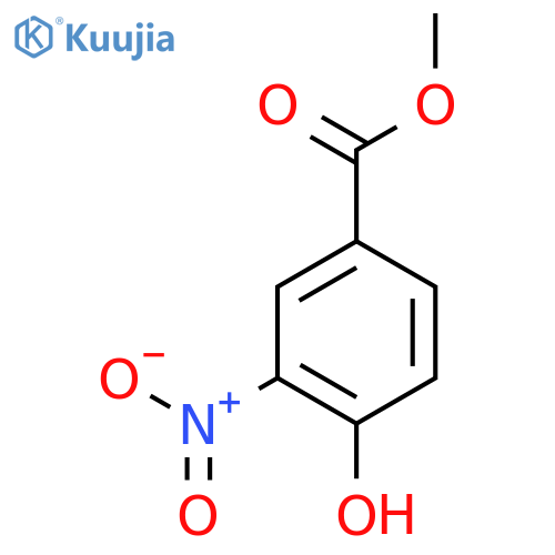 Methyl 4-hydroxy-3-nitrobenzoate structure