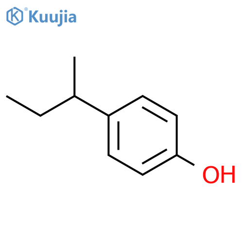 4-(butan-2-yl)phenol structure