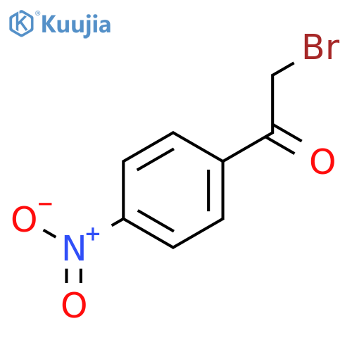 2-bromo-1-(4-nitrophenyl)ethanone structure