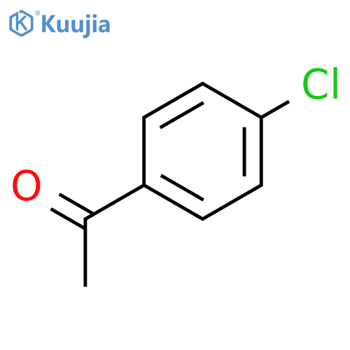 1-(4-chlorophenyl)ethan-1-one structure