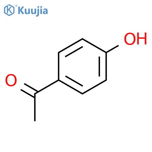 1-(4-Hydroxyphenyl)ethanone structure