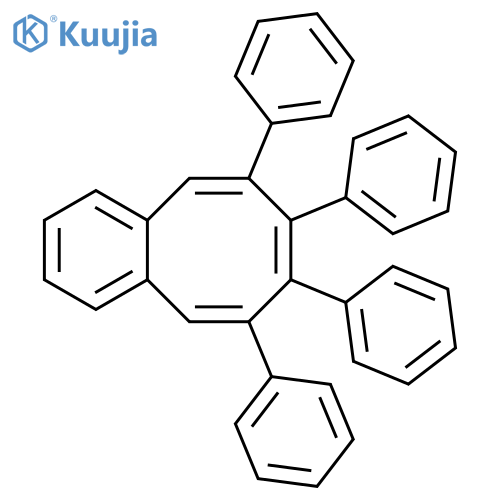 Benzocyclooctene, 6,7,8,9-tetraphenyl- structure