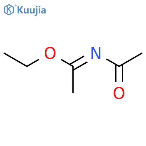Ethanimidic acid, N-acetyl-, ethyl ester structure