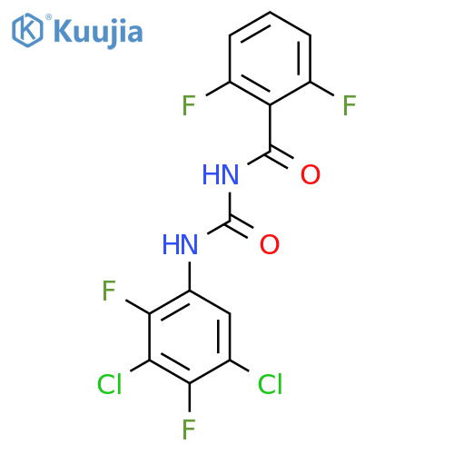 Benzamide,N-[[(3,5-dichloro-2,4-difluorophenyl)amino]carbonyl]-2,6-difluoro- structure