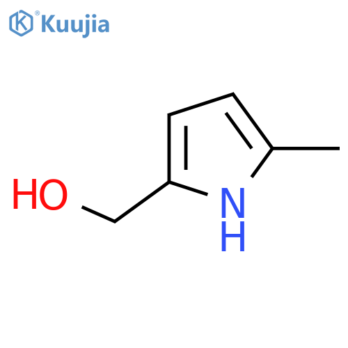 (5-methyl-1H-pyrrol-2-yl)methanol structure