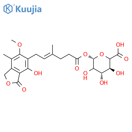 Mycophenolic Acid Acyl-b-D-glucuronide structure