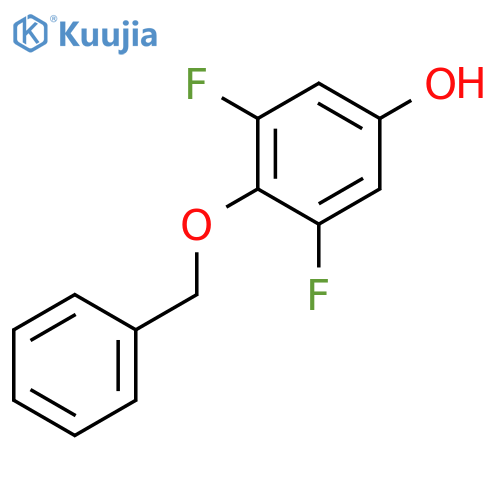 4-Benzyloxy-3,5-difluorophenol structure
