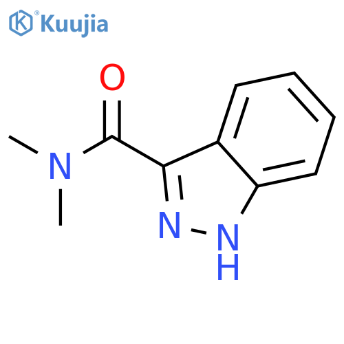 N,N-Dimethyl-1H-indazole-3-carboxamide structure