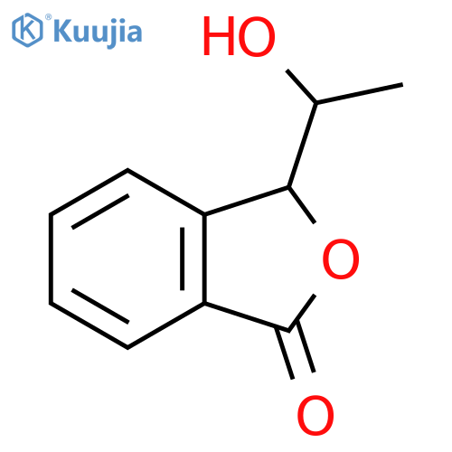 3-(1-hydroxyethyl)-1(3H)-Isobenzofuranone structure